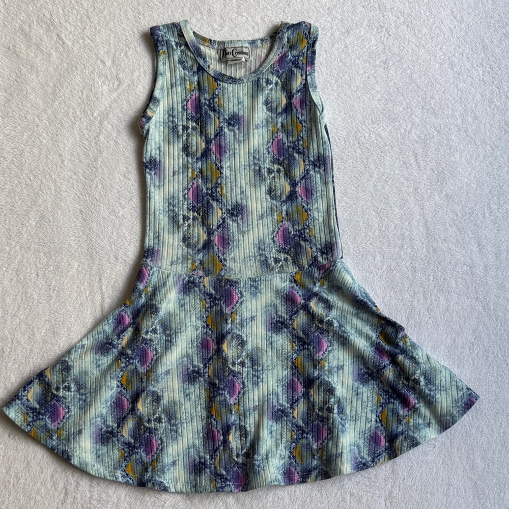 Dori Creations Snakeskin Sleeveless Dress